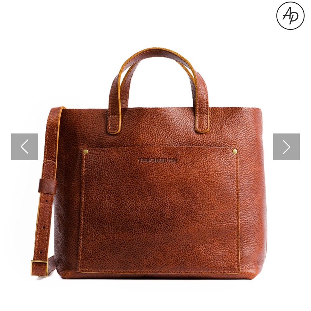 Portland Leather Goods AP Medium Crossbody Nutmeg